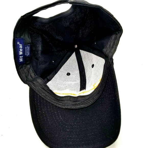 Hoglund School Bus Company Hat Cap Strapback Black Marshalltown Iowa - Picture 4 of 5